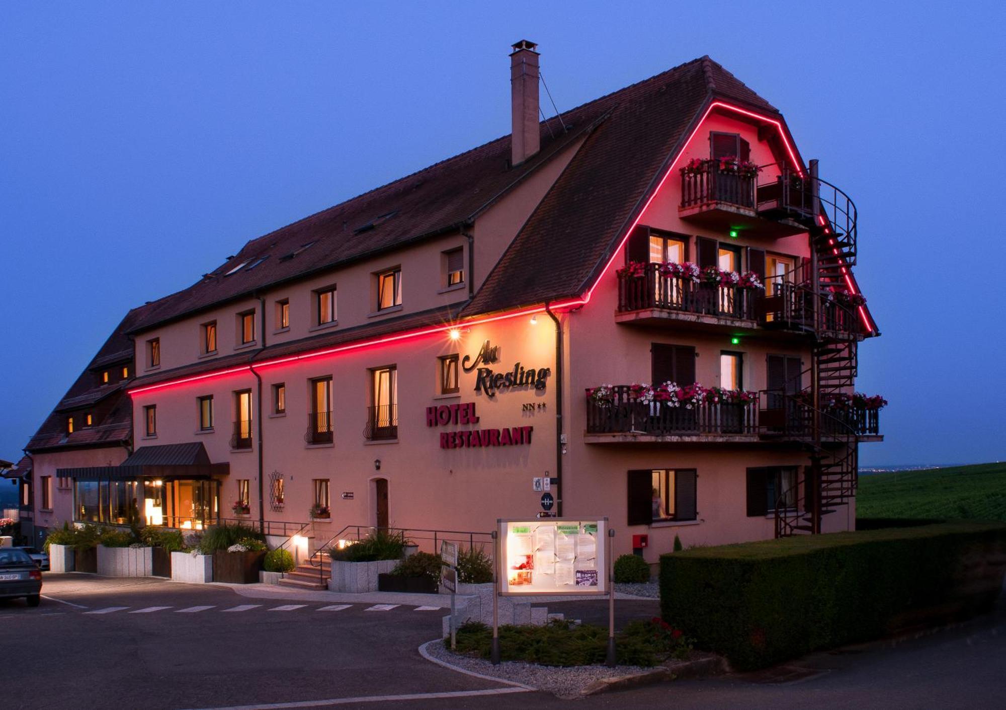 Hotel Restaurant Au Riesling Zellenberg Ngoại thất bức ảnh