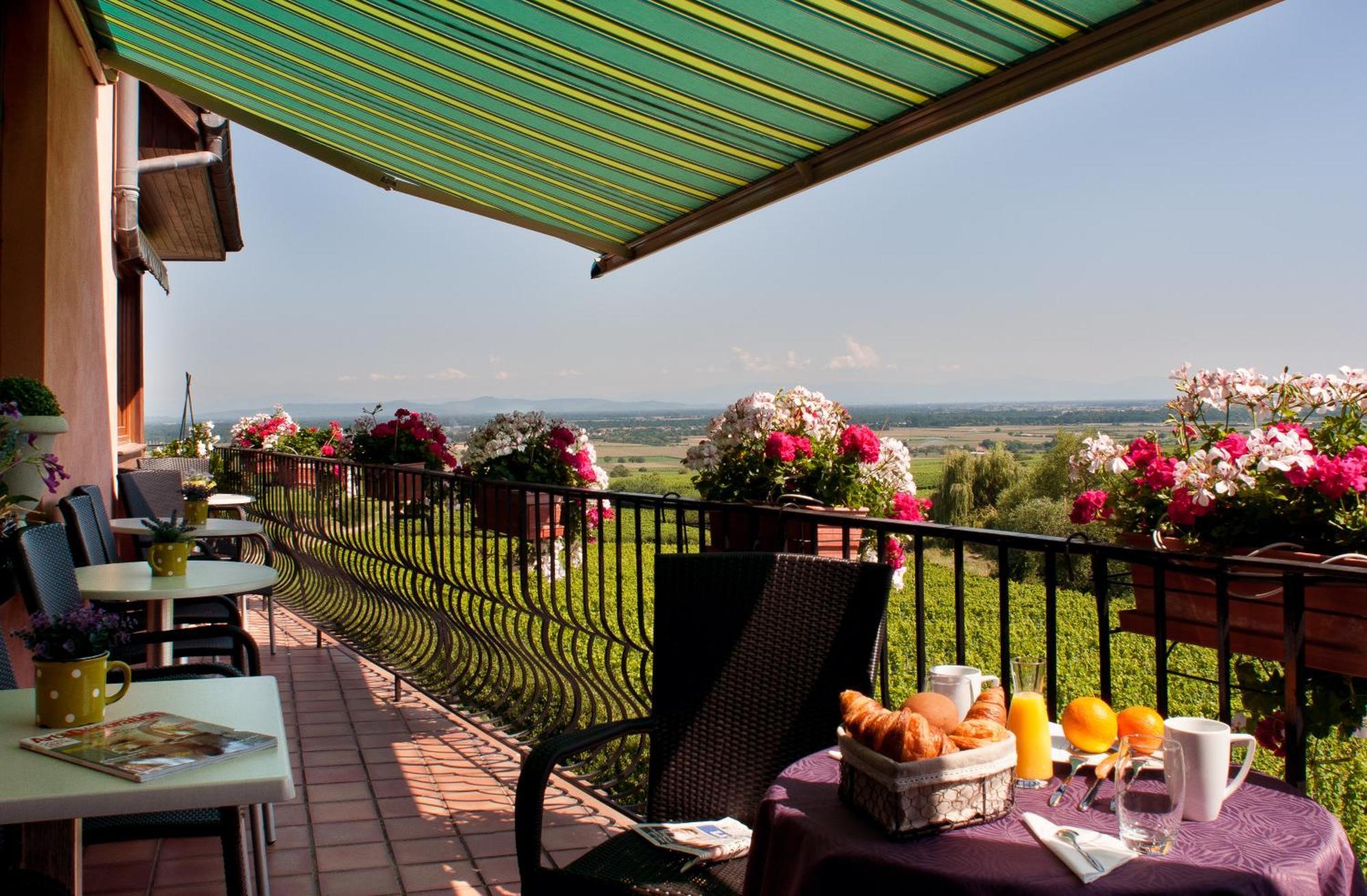 Hotel Restaurant Au Riesling Zellenberg Ngoại thất bức ảnh